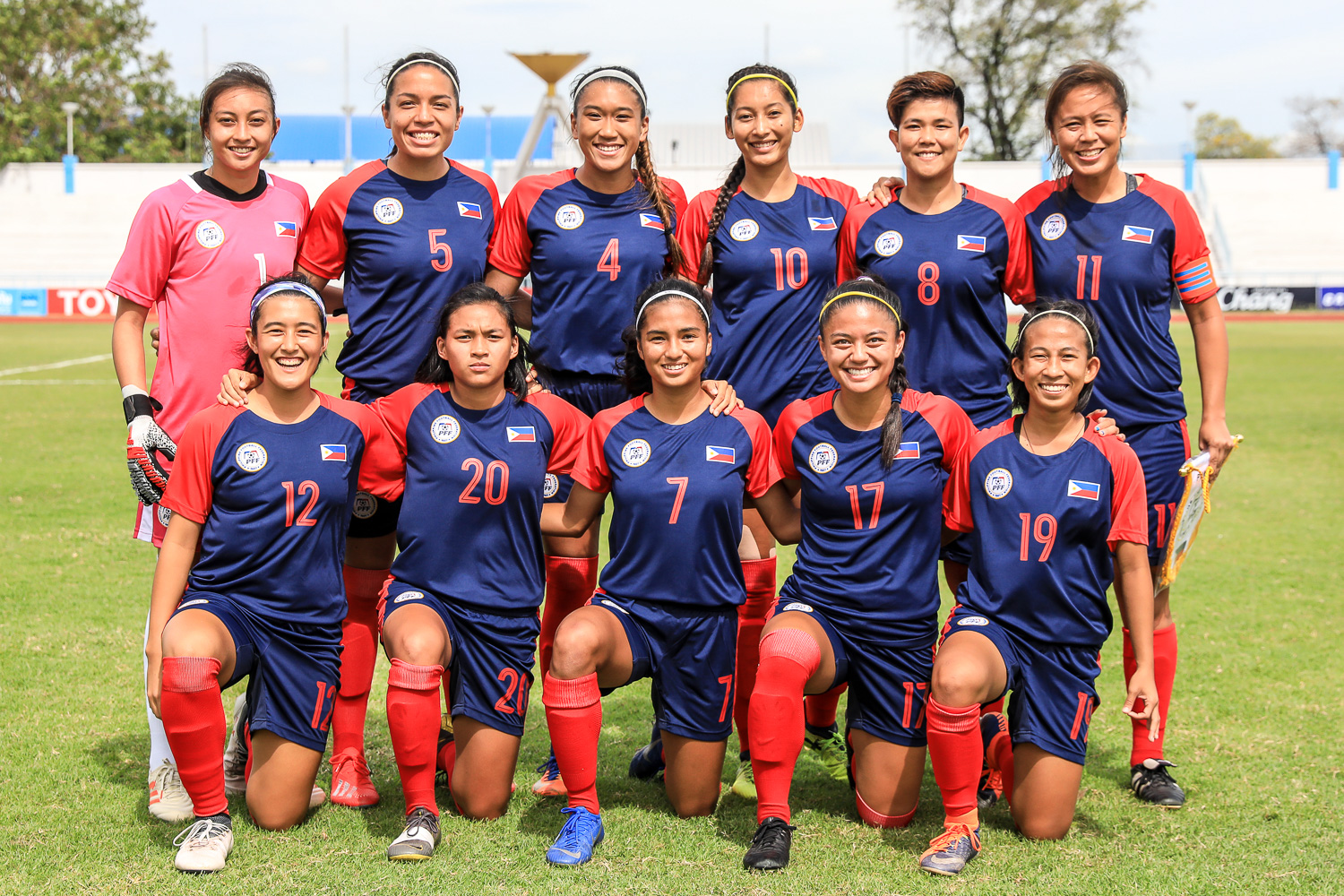 Philippine Women's National Team Make their Home Bow in the 30th