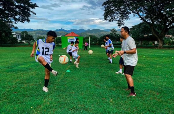Talent training in Negros Occidental for PFF's Talent Identification Network. Photo by NORFA.