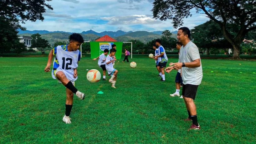 Talent training in Negros Occidental for PFF's Talent Identification Network. Photo by NORFA.