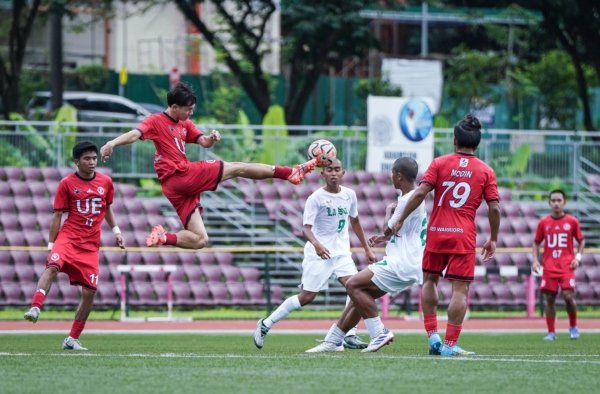 UAAP Season 87 football action. (Photo from the UAAP Media Team)