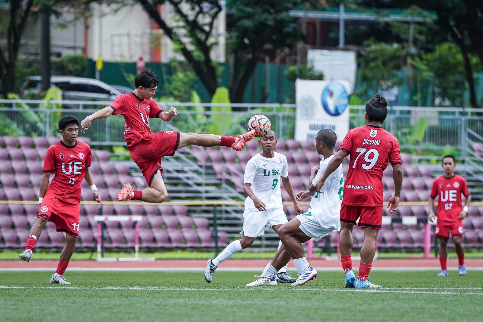 UAAP Season 87 football action. (Photo from the UAAP Media Team)